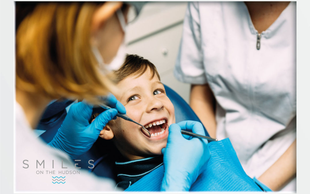 Funny child dentistry