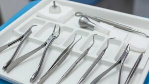 dental-extraction-tools-prepared-for-removing-a-tooth